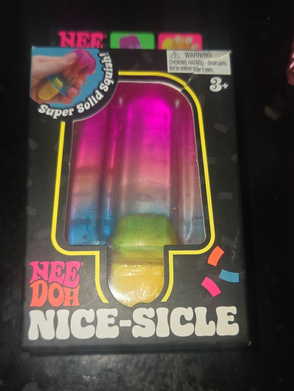 Nee Doh Nice-Sicle Rainbow Popsicle Stress Toy